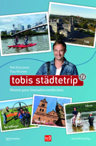 Buchcover in 2D: Tobis Städtetrip, druckfähige CMYK-Datei zum Download