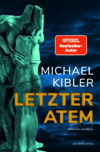 Buchcover in 2D: Letzter Atem von Michael Kibler, druckfähige CMYK-Datei zum Download