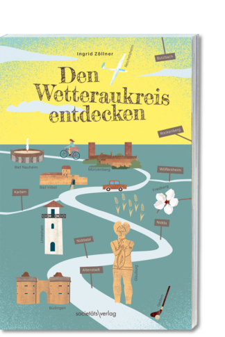 Buchcover in 3D: Den Wetteraukreis entdecken, RGB-Datei zum Download