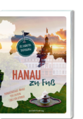 Buchcover in 3D: Hanau zu Fuß, RGB-Datei zum Download