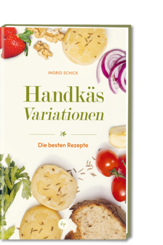 Buchcover in 3D: Handkäs-Variationen, RGB-Datei zum Download