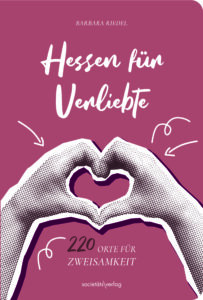 Buchcover in 2D: Hessen für Verliebte, druckfähige CMYK-Datei zum Download