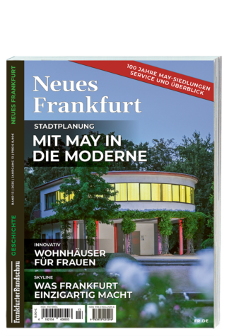 Buchcover in 2D: FR-Geschichte Neues Frankfurt
