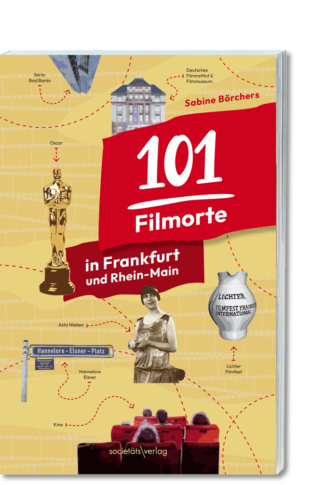 Buchcover in 3D: 101 Filmorte in Frankfurt und Rhein-Main, RGB-Datei zum Download