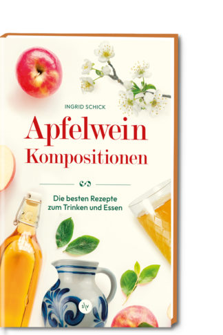Buchcover in 3D: Apfelwein-Kompositionen, RGB-Datei zum Download
