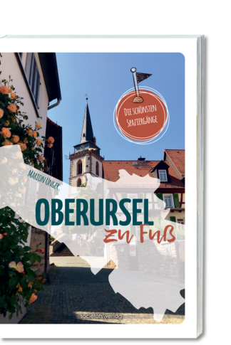Buchcover in 3D: Oberursel zu Fuß, RGB-Datei zum Download