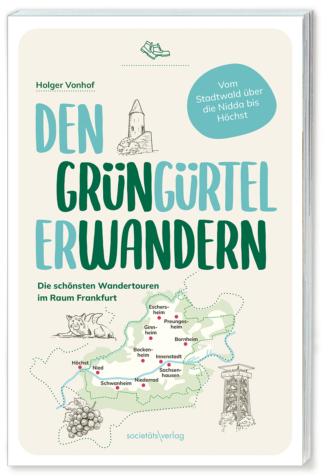 Buchcover in 3D: Den Grüngürtel erwandern, RGB-Datei zum Download