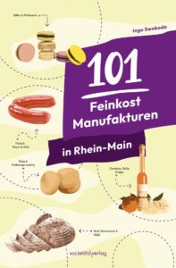 Buchcover in 2D: 101 Feinkost-Manufakturen in Rhein-Main, RGB-Datei zum Download