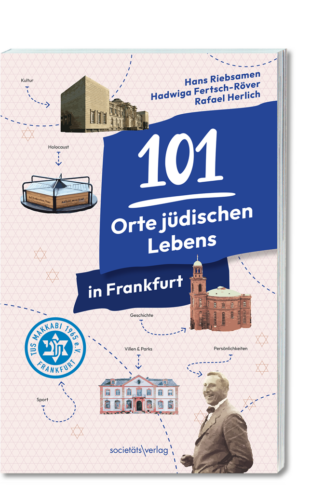 Buchcover in 3D: 101 Orte jüdischen Lebens in Frankfurt, RGB-Datei zum Download