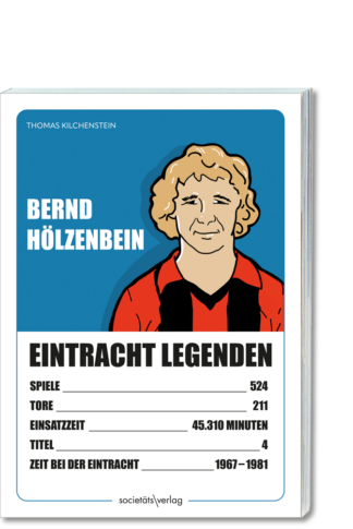 Buchcover in 3D: Bernd Hölzenbein - Eintracht Legenden, RGB-Datei zum Download