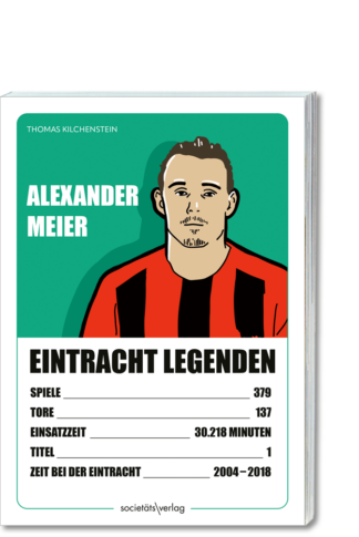 Buchcover in 3D: Alexander Meier - Eintracht Legenden, RGB-Datei zum Download