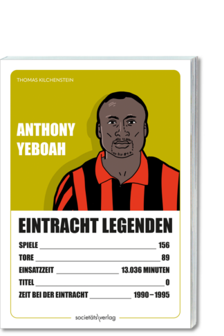 Buchcover in 3D: Anthony Yeboah - Eintracht Legenden, RGB-Datei zum Download