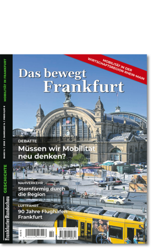 Buchcover in 3D: Mobilität - Frankfurter Rundschau Geschichte, RGB-Datei zum Download
