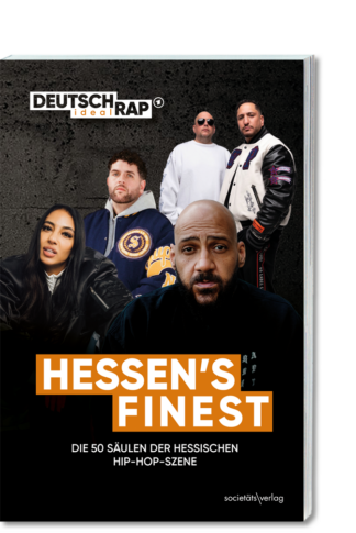Buchcover in 3D: Hessen´s finest, RGB-Datei zum Download